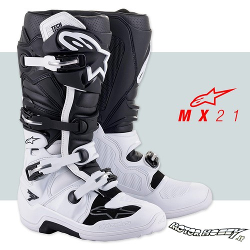 Alpinestars tech white - alpinestars, black